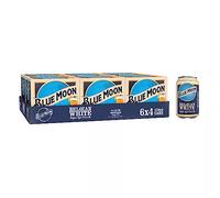 Blue Moon Belgian White Wheat Ale Beer 24 x 330 ml (cans)