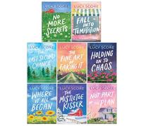 Blue Moon Series 8 Books Collection Set by Lucy Score (No More Secrets. Fall into Temptation, The Last Second Chance, Not Part of the Plan, The Fine Art of Faking It & The Mistletoe Kisser)