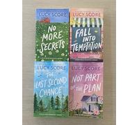 Blue Moon Series by Lucy Score 4 Books Collection Set (No More Secrets, Fall Into Temptation, The Last Second Chance & Not Part of the Plan)