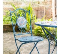 Blue Mosaic 3 - Piece Bistro Set Metal