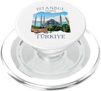 Blue Mosque Istanbul Turkey Souvenir Sultan Ahmed Mosque PopSockets PopGrip for MagSafe