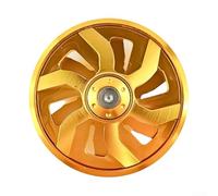 Blue Motorcycle Engine Fan Guard Cover Blue Motorcycle Engine(gold) | Vivid red finish, rust-resistant aluminum, for shields radiator from rocks and debris impacts