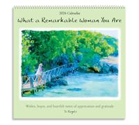 Blue Mountain Arts 2026 Hanging Wall Calendar (What a Remarkable Woman You Are) by D. Pagels Is a Sweet Gift for an Amazing Lady in Your Life-12 Months, 12 x 12 Inches