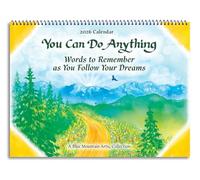 Blue Mountain Arts 2026 Hanging Wall Calendar (You Can Do Anything/Words to Remember as You Follow Your Dreams) Is a Motivational Gift for a Friend or Loved One-12 Months, 9 x 12 Inches