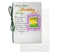 Blue Mountain Arts Birthday Card-Birthday Wishes for a Friend, Family Member, or Someone Special in Your Life (May Your Birthday Bring…)