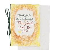 Blue Mountain Arts Daughter Card-Birthday, Just Because, Graduation, Holiday, or Any Occasion Card (Thank You for Being the Beautiful Daughter That You Are)