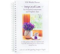 Blue Mountain Arts Inspiration for Beautiful Tomorrows and Brighter Days - 2026 Weekly Planner A5 Spiral Bound Diary Collection