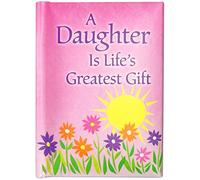 Blue Mountain Arts Little Keepsake Book "A Daughter is Life's Greatest Gift" 4 x 3 in. Perfect Pocket-Sized Mini-Book from Mom or Dad for Birthday, Graduation, Christmas, or Just to Say "I Love You"