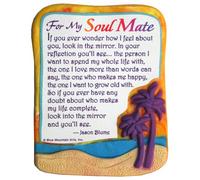 Blue Mountain Arts Love Refrigerator Magnet-Romantic Message for The Love of Your Life (for My Soul Mate) Small