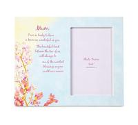 Blue Mountain Arts 'Mum' Artistic Spring Scene Keepsake Standing Photo Frame with Sentimental Verse Suitable for 6x4 Photo
