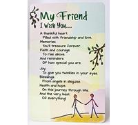 Blue Mountain Arts My Friend I Wish You... Keepsake Wallet Card (WC609)
