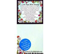 Blue Mountain Arts Notepad with Detachable Magnet: I Love That We're Friends