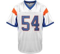 Blue Mountain State 54 Thad Castle Football Jersey Blue - white - S