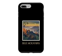 Blue Mountains New South Wales Vintage Retro Travel Design Case for iPhone 7 Plus/8 Plus