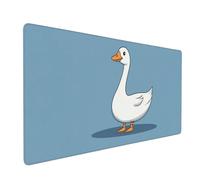 Blue Mouse Mat 800x400 mm Large Mouse Pad Duck Waterproof Desk Mat with Non-Slip Rubber Base, Smooth Surface to Improve Precision and Speed, xxl Gaming Mousepad for Office, Computer, PC, Laptop 2S-470