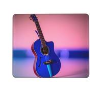 Blue Music Printing Large Gaming Mouse Pad, Computer Keyboard Mouse Mat Desk Pad for Gaming Rooms, Home Offices