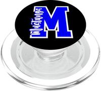 Blue Mustangs School Spirit Game Day Mustang Pride Teacher PopSockets PopGrip for MagSafe