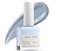 Blue Nail Polish Lost in Your Eyes 8ml Vegan Nail Varnish - High Shine Finish, Quick Drying Long Lasting Chip Resistant Manicure, Low Chemical Formula, PETA & Halal Certified, NailKind