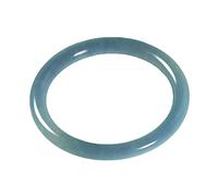 Blue Natural Purple Jade Bracelet Bracelet Fashion Glamour Jewelry Accessories Hand Carved Jade Bracelet Women's Party Gifts (Color : Blue, Size : 56mm)