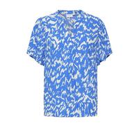 Blue Nature Strokes Top - female - Saint Tropez - Blouses - Blue - L - Blouses & Shirts L