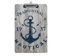 Blue Nautical Clipboard Letter Size Paper Clips Nursing Clipboard Writing Board Document Holder