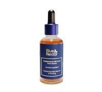 Blue Nectar 24k Gold Serum for Glowing Skin | Natural Kumkumadi Oil Serum for Face Infused with 24K Gold | Ayurvedic Face Serum for Skin Brightening and Skin Firming (24 Herbs, 30ml)