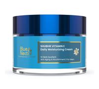 Blue Nectar Anti Aging Cream for Men | Natural Moisturizer with Vitamin E for Wrinkles & Fine Lines (14 herbs, 50g)