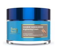 Blue Nectar Brightening Face Cream for Men - Natural Moisturizer with Sandalwood, Turmeric, Aloe Vera & Ayurvedic Herbs(50 g)