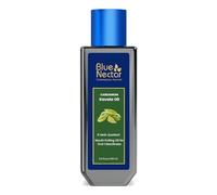 Blue Nectar Cardamom Mint Oil Pulling for Mouth | Ayurvedic Mouth Freshener & Mouthwash | Natural Pulling Oil for Cool Fresh Breath & Daily Oral Care (9 Herbs, 100ml)