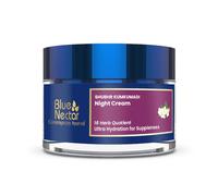 Blue Nectar Kumkumadi Face Oil Night Cream Face Moisturizer for Women | Ayurveda Hydrating Ghee Moisturizer with Natural Saffron & Almond | Face Cream for Night Time (16 Herbs, 50g)