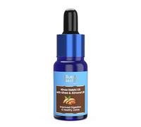 Blue Nectar Nabhi Oil with Ghee & Almond Oil | Ayurvedic Belly Button Oil for Digestion & Joint Support (21 Herbs, 10 ml)