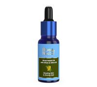 Blue Nectar Nabhi Oil with Ghee & Olive Oil | Apply on Belly Button for Glowing Skin & Strong Hair | Deep Hydration & Nourishment | 100% Natural Ingredients (22 Herbs, 30ml)