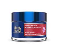 Blue Nectar Saffron Face Scrub for Glowing Skin with Kumkumadi Face Oil