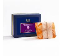 Blue Nectar Saffron & Oud wood Soap Bar | Ghee & Saffron Bath Soap for Men & Women | Moisturizing Body Wash Bar for Smooth-Looking Skin | Plant Based Soap Bar, Sulphate & Paraben Free (150 g)