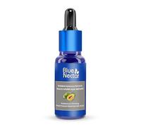 Blue Nectar Under Eye Serum with Plant Based Niacinamide from Potato Starch & Papaya | Dark Circles Serum with Advance Skin Firming & Brightening Formula for Eyes Puffiness (17 Herbs, 30 ml)