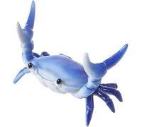 Blue New Japanese Creative Cute Crab Pen Holder Weightlifting Crabs Penholder Bracket Storage Rack Stationery Pencil Holders and Pen Holders Desk Supplies