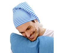BLUE NIGHTCAP Adult Unisex NIGHTCAP Accessory for Wee Willie Winky Fancy Dress Unisex Mens