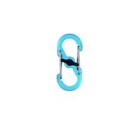 (Blue) Nite Ize S-Biner MicroLock Polycarbonate (2 Pack)