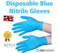 Blue Nitrile Gloves Disposable Small Medium Large Extra Large Medium Latex Vinyl
