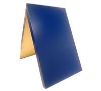 (Blue, No) A-Board Pavement Sign Board Stand Metal A1 Posters