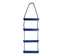 Blue nylon cord ladder, 5 polycarbonate steps - 1 PC Osculati - 49.524.05