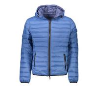 Blue Nylon Men's Jacket - male - U.S. Polo Assn. - Winter Jackets - Blue - XL - Jackets XL
