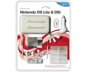 Blue Ocean Accessories 20-in-1 DS Mega Pack - White (Nintendo DS)