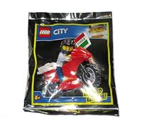 Blue Ocean LEGO City Pizza Delivery Guy Minifigure Promo Foil Pack Set 951909