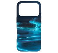 Blue Ocean Waves Night Sky Aesthetic Phone Accessory Case for iPhone 17 Pro