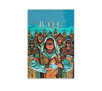 Blue Öyster Cult - Fire Of Unknown Music Poster Vintage Poster, Canvas Hanging Print Paint Art Aesthetic Posters for Bedroom Living Room Wall Decor 08x12inch(20x30cm)