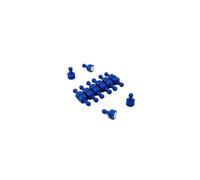 Blue Office & Fridge Skittle Magnet - 1/2 In. Dia X 27/32 In. Tall (Pack Of 12)