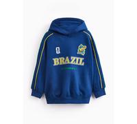 Blue Official FIFA Brazil Graphic Hoodie 11 years