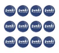 Blue Oil-Based Facepaint - Pack Of 12 - Pot of Blue Face Paint - Fancy Dress Costume Makeup Accessory