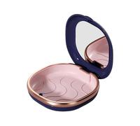 (Blue, One size) Mouth Guard Case Holder Convenient to Use with Mirror and Safe Material Suitable for Schoolbag Pocket